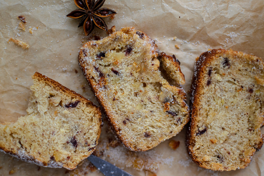 Babka Stollen à l'amande et à l'orange