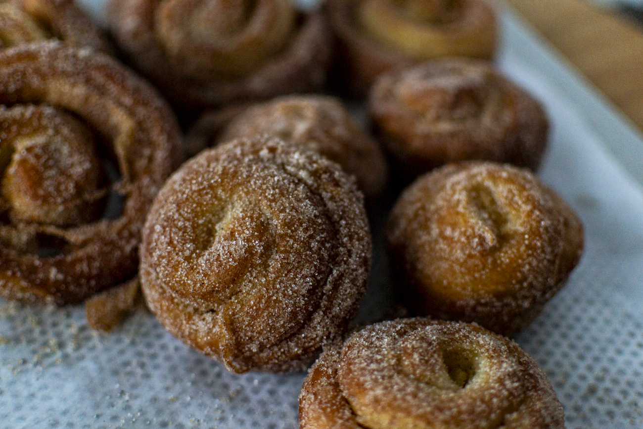 beignets escargots aux pommes