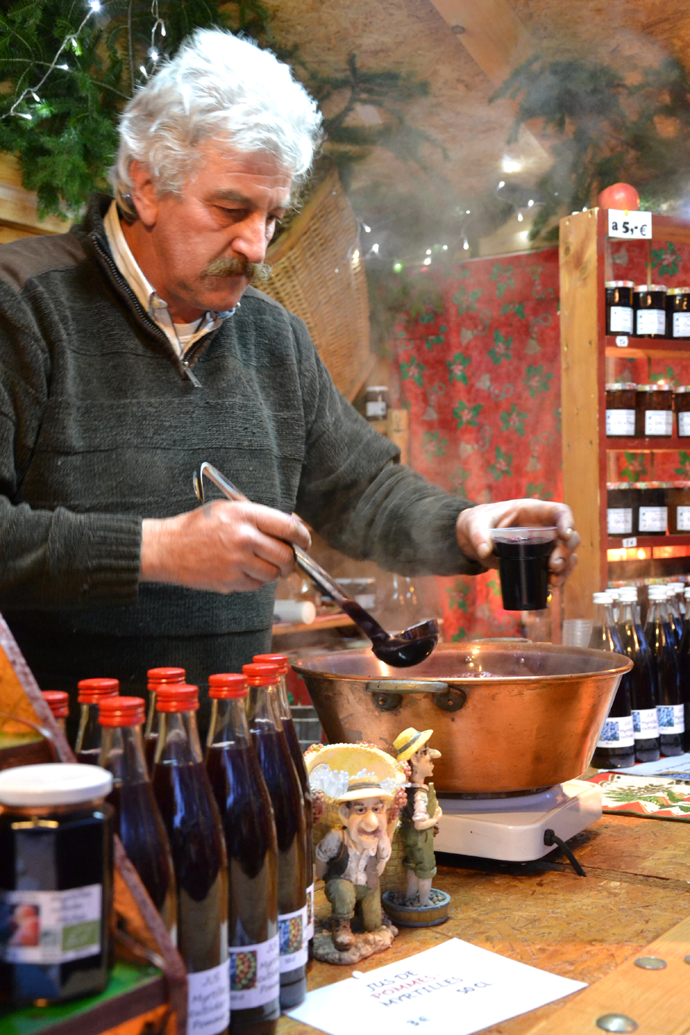 Obernai Weihnachtsmarkt Marché de Noël Christmas Market Food Tour